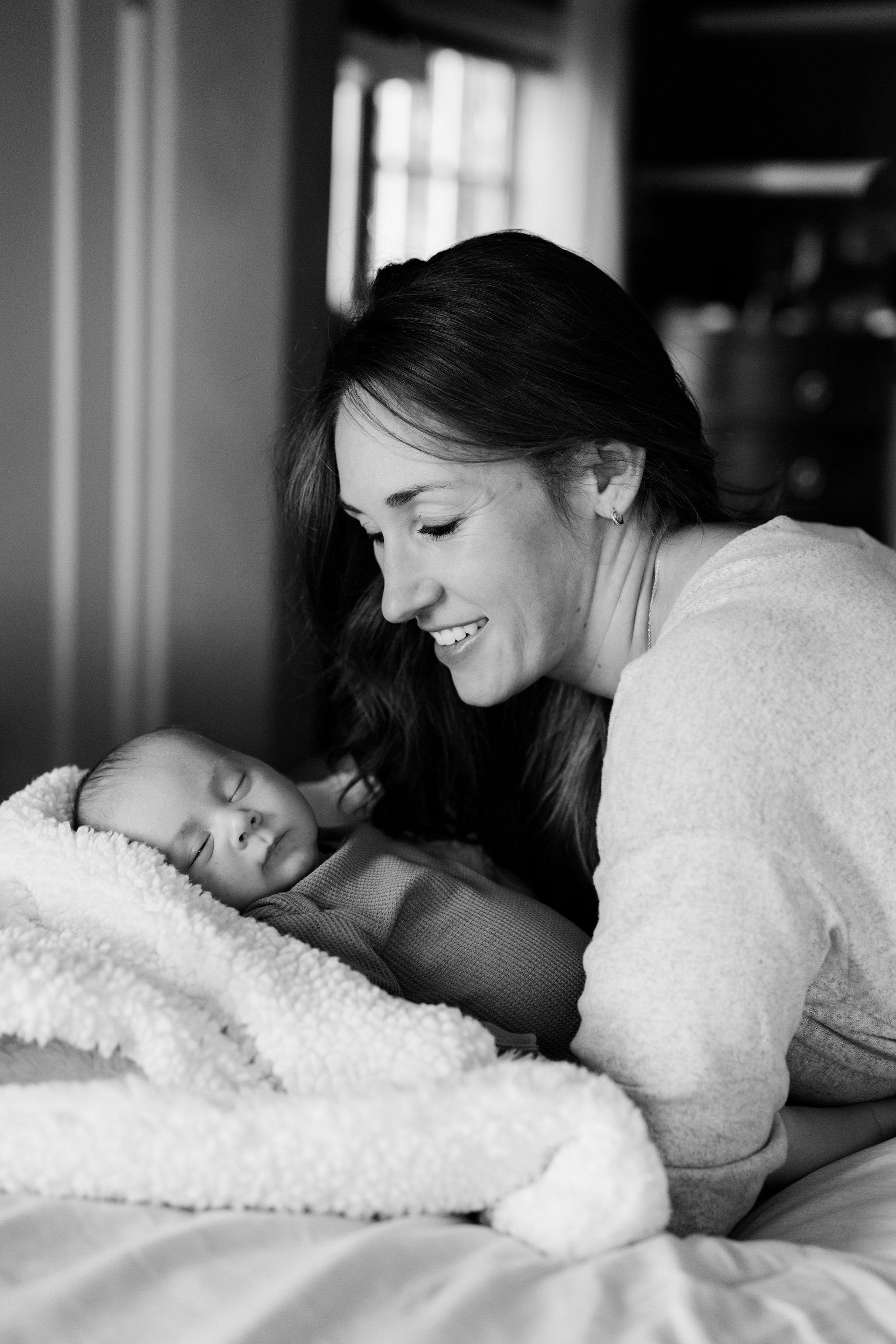 Newborn photography session