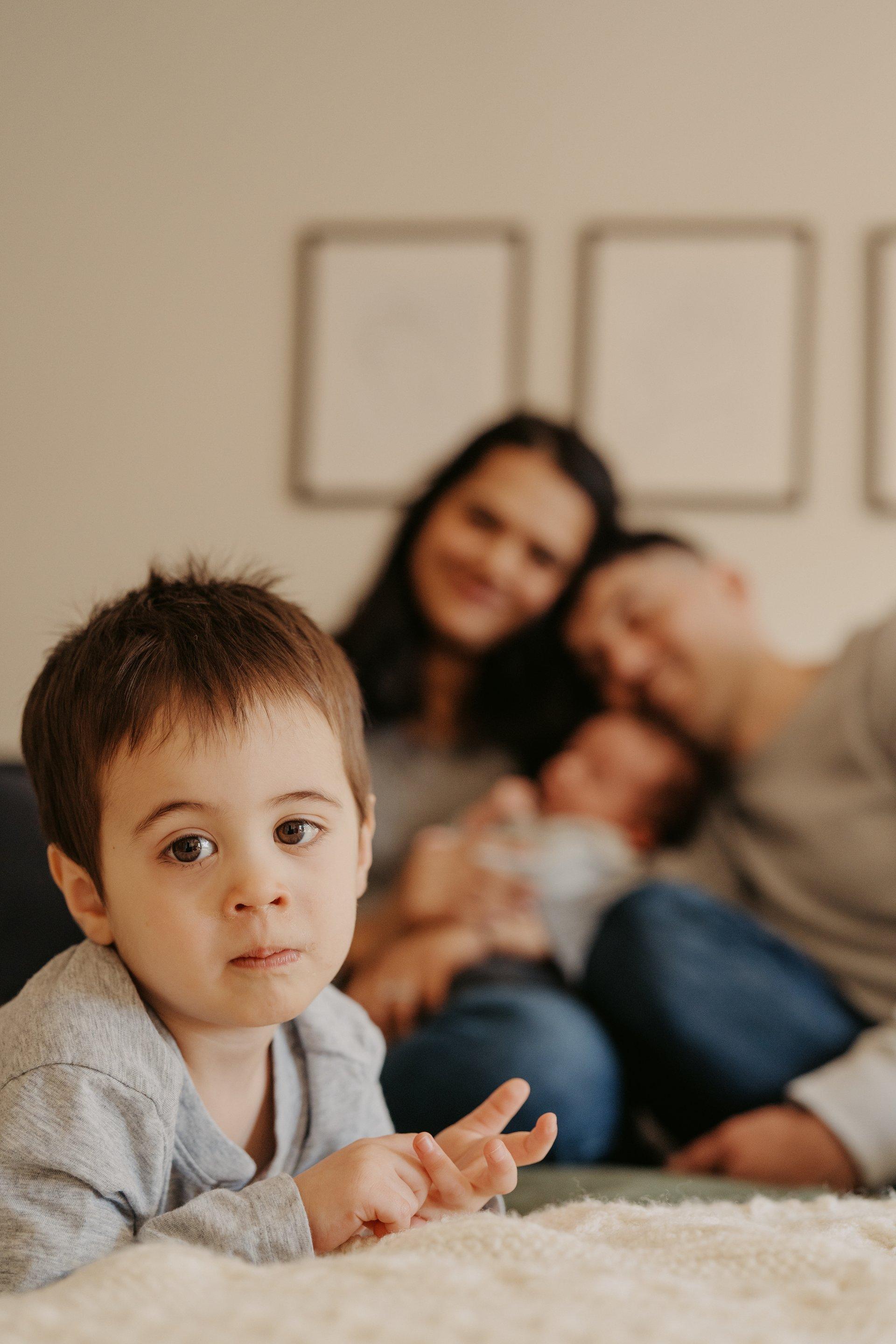 Newborn photography session