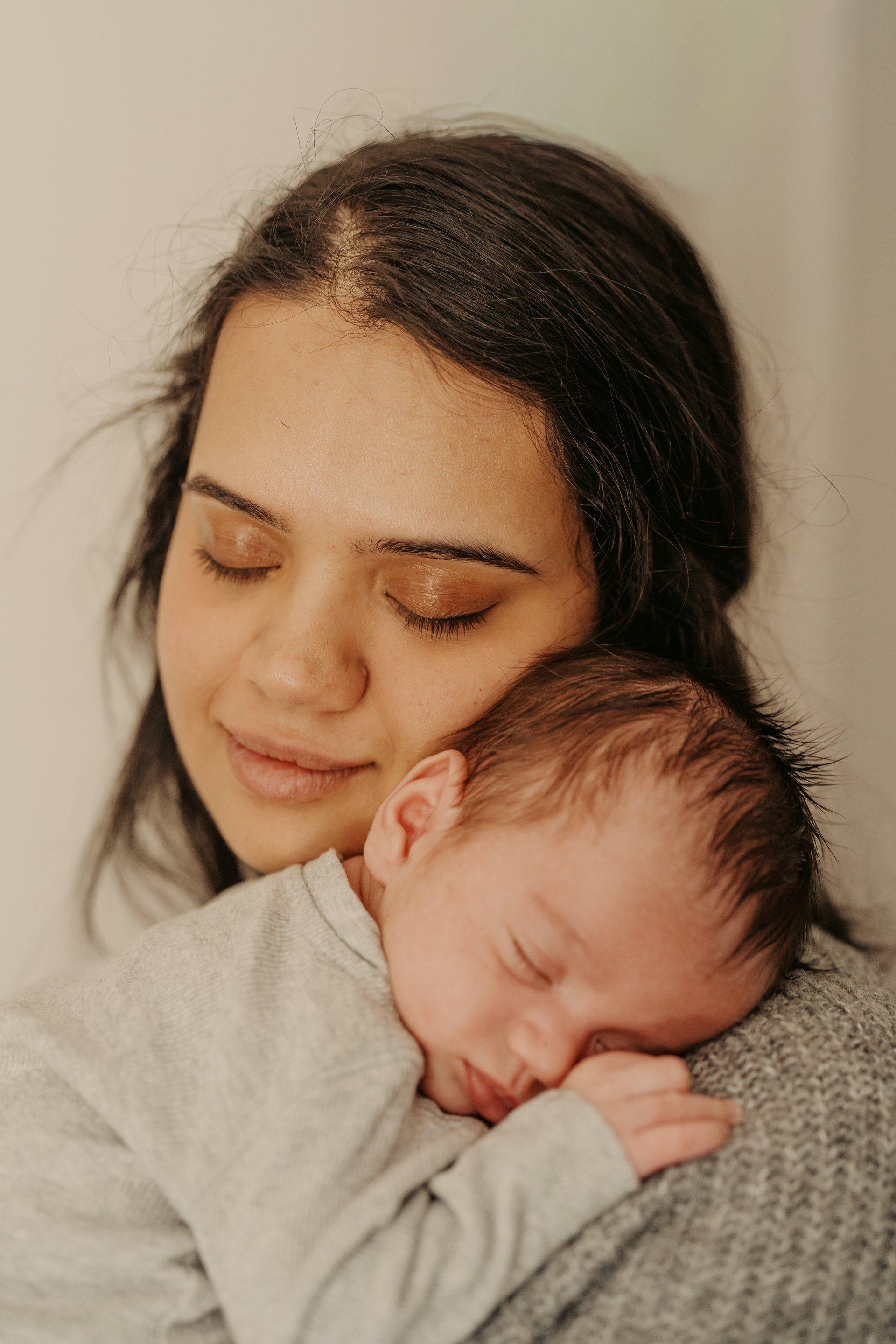 Newborn photography session