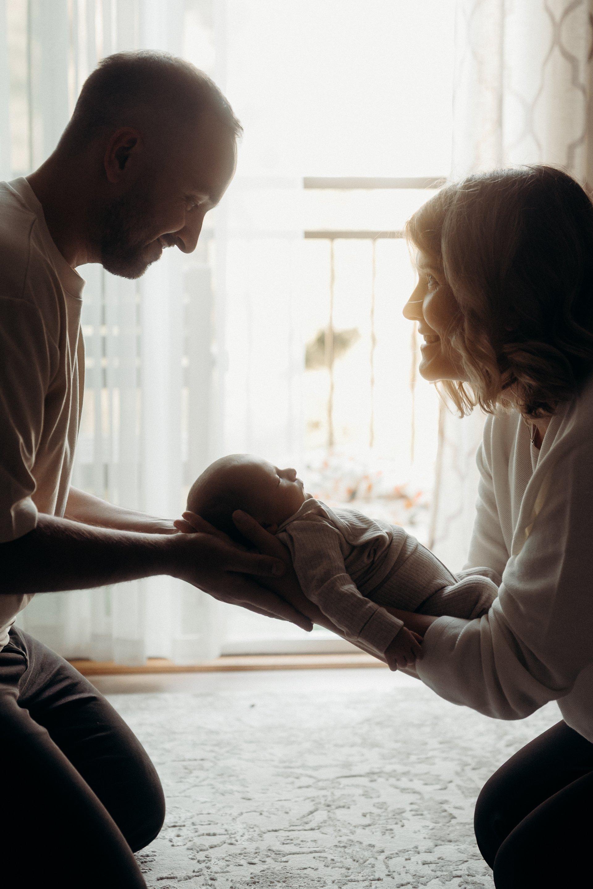 Newborn photography session