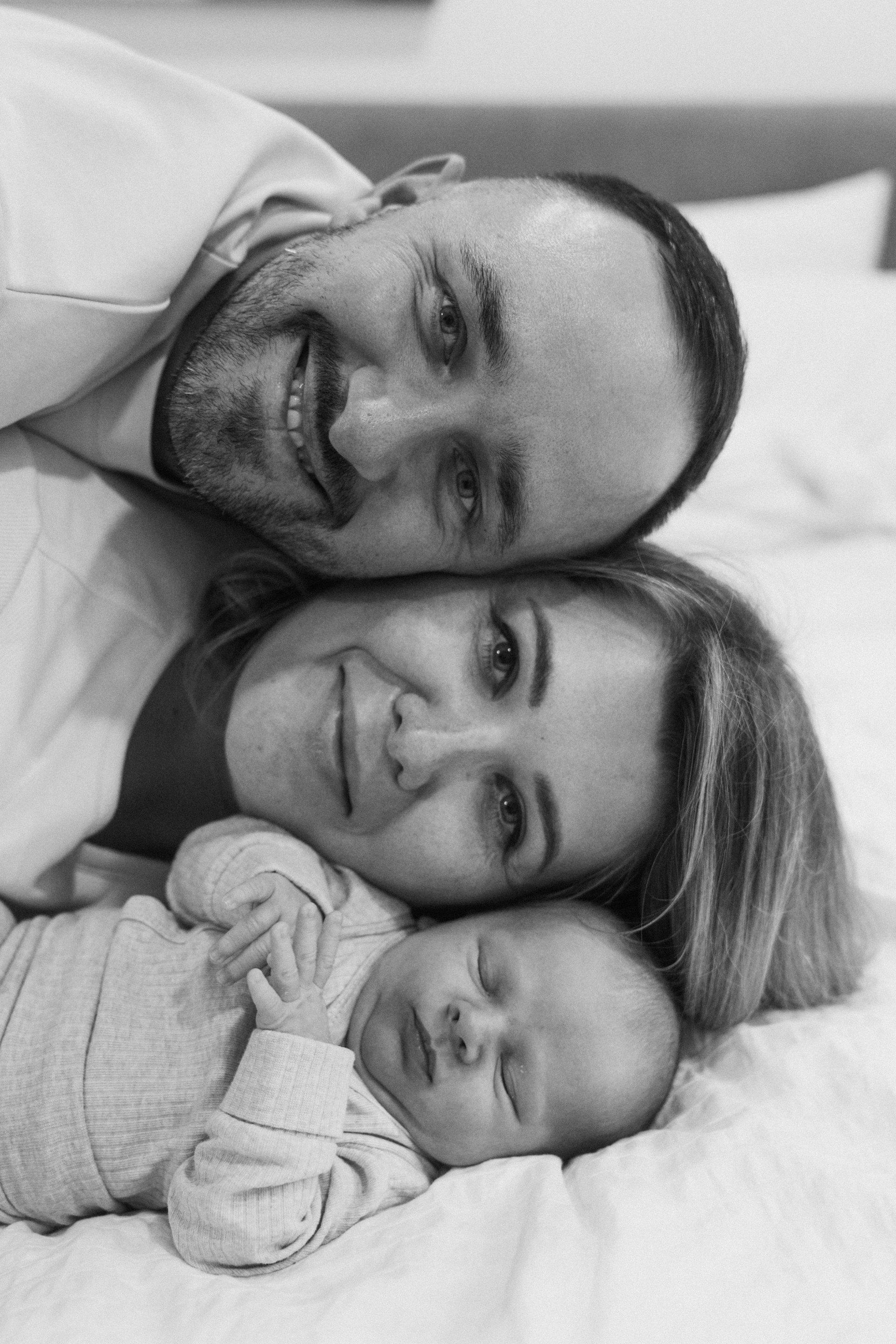 Newborn photography session