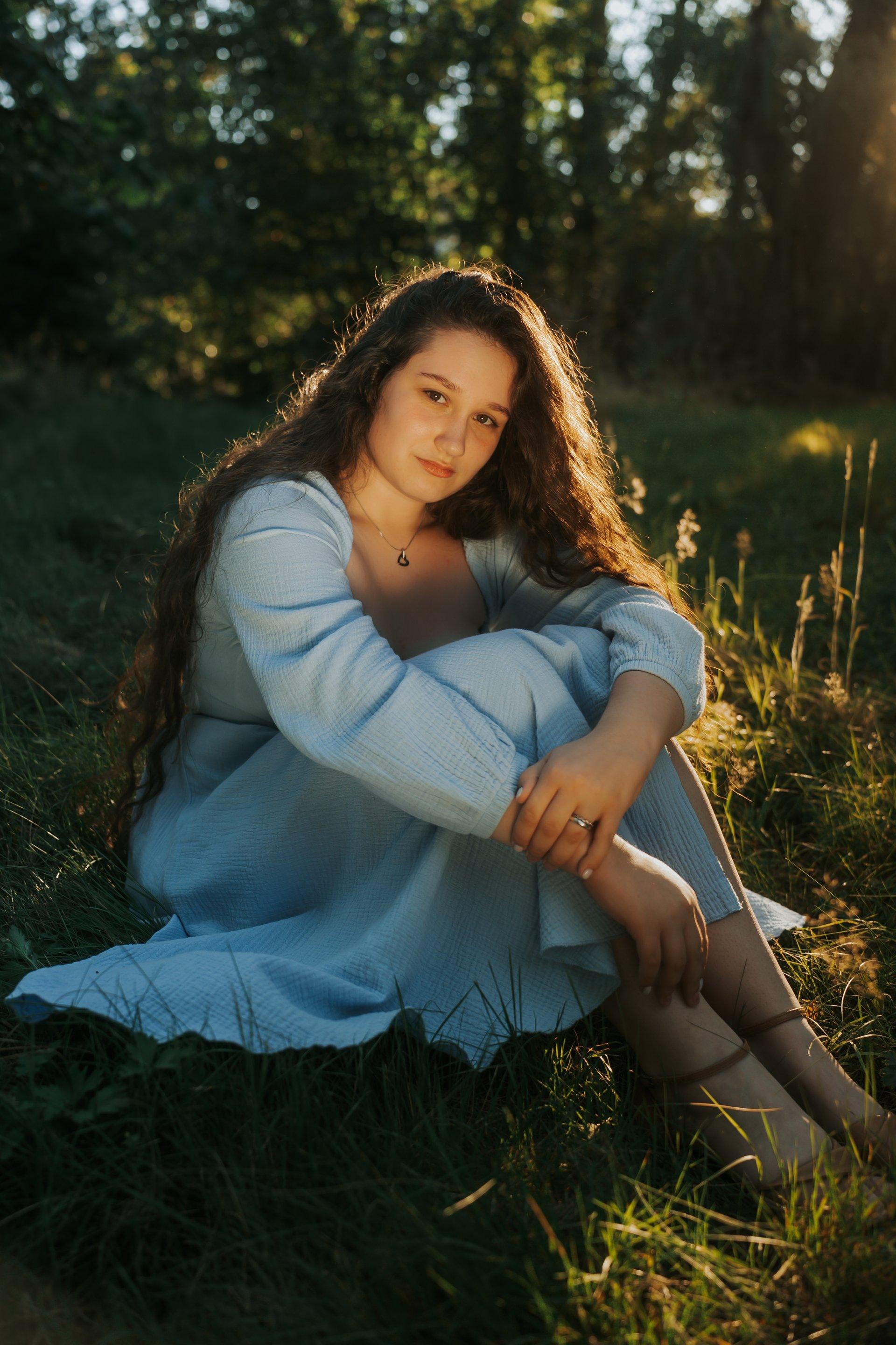 Portrait photography session