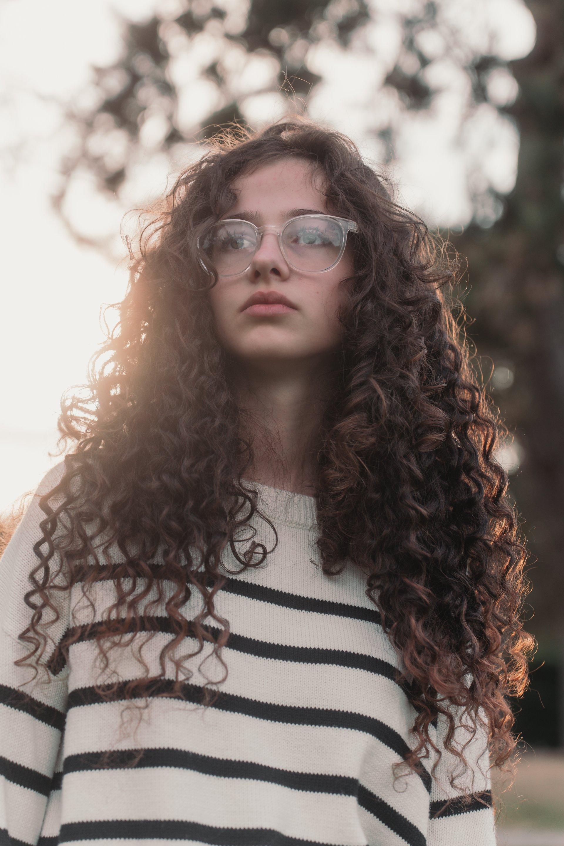 Portrait photography session