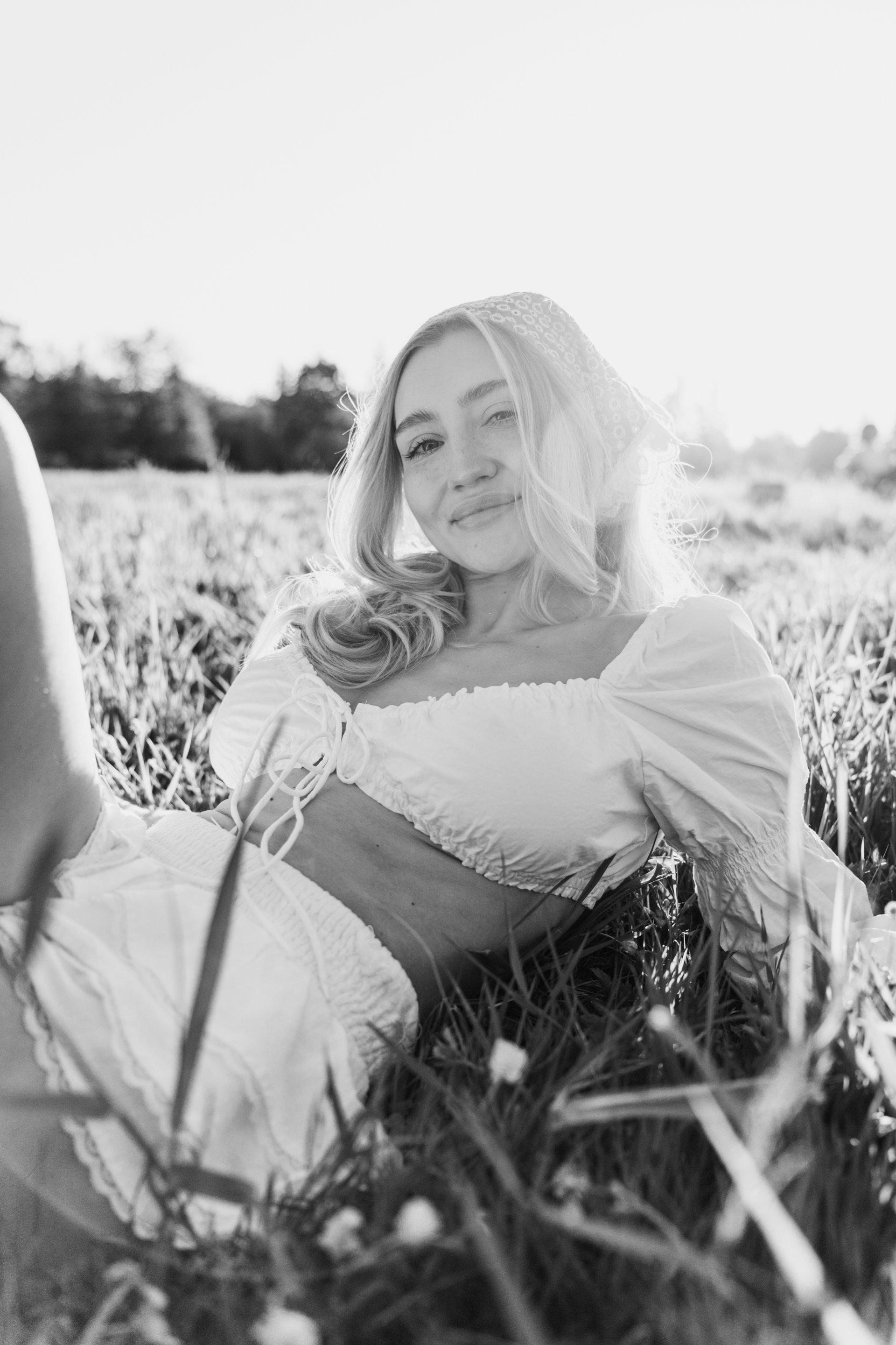 Portrait photography session