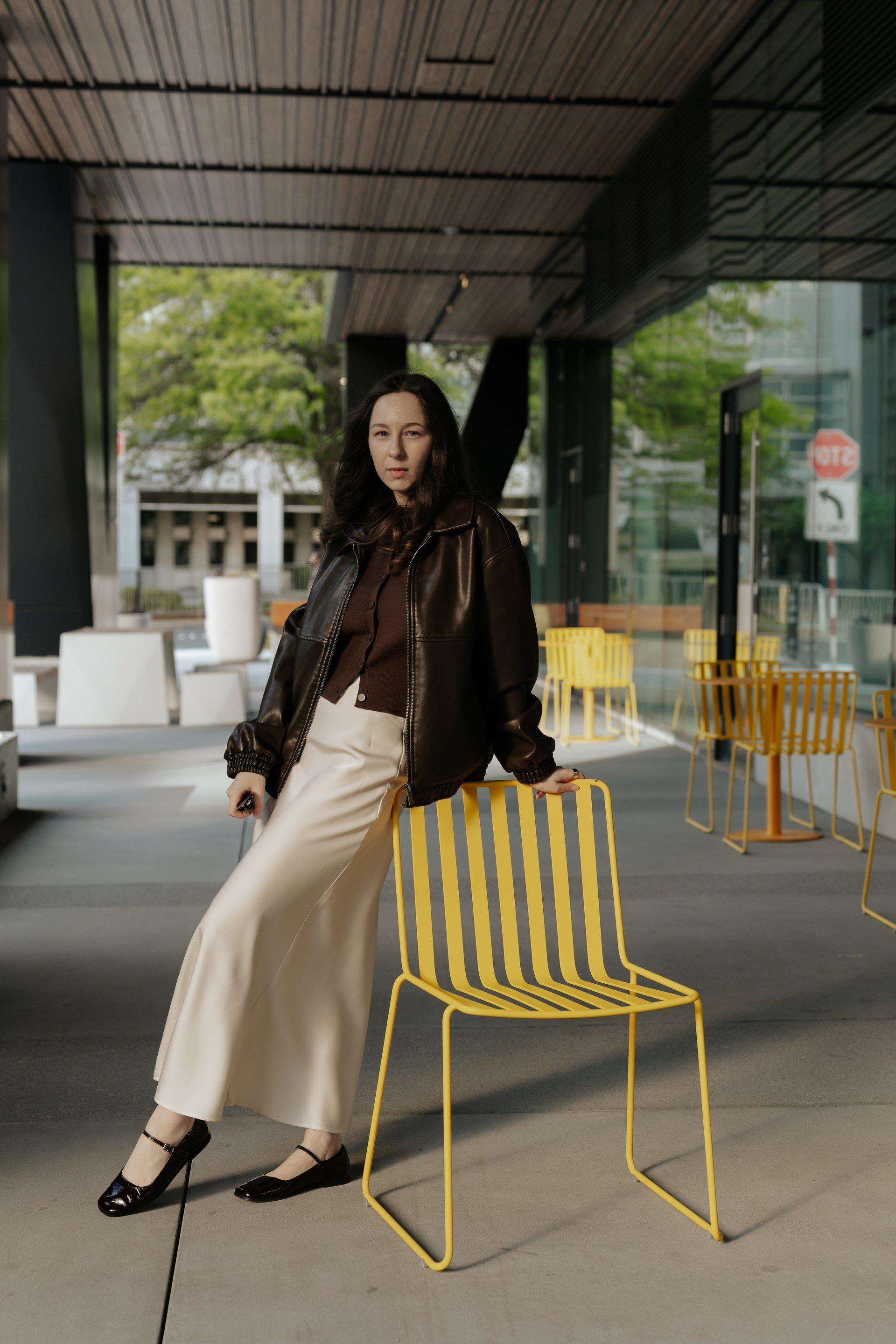 Portrait photography session