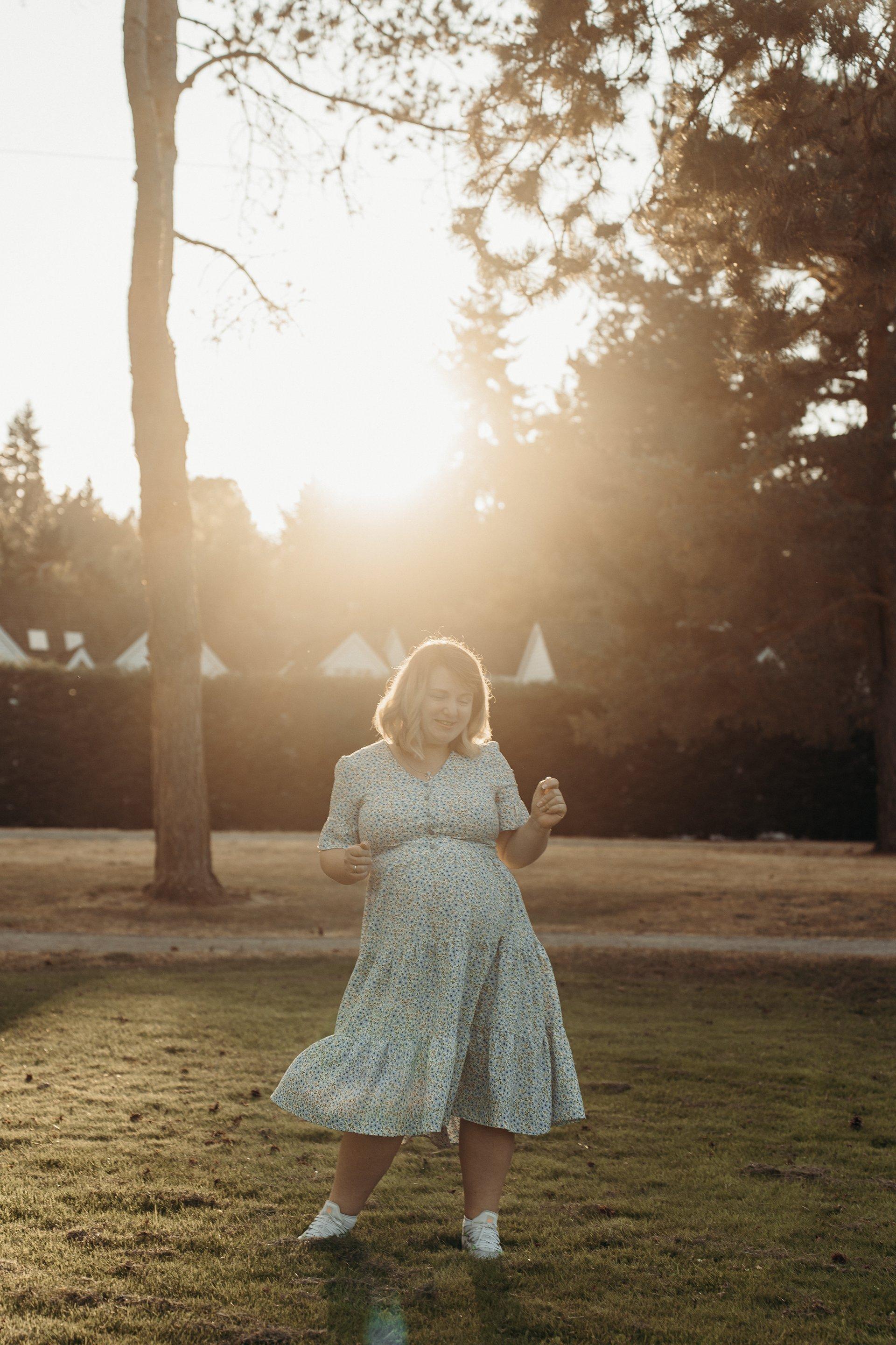 Maternity photography session